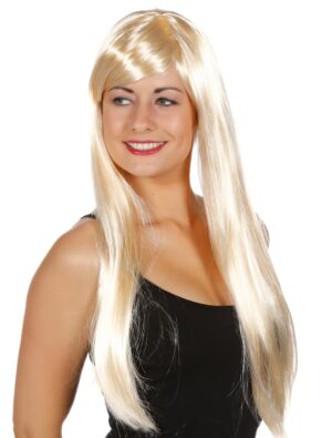 Kostümzubehör Kostümzubehör Perücke Langhaar blond