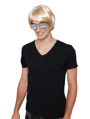 Kostümzubehör Kostümzubehör Perücke Musik-Star blond one size
