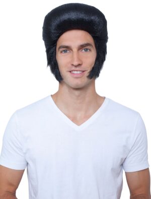 Kostümzubehör Kostümzubehör Perücke Rockstar schwarz