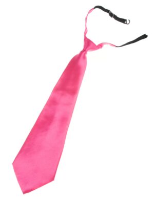 Kostümzubehör Krawatte Satin pink