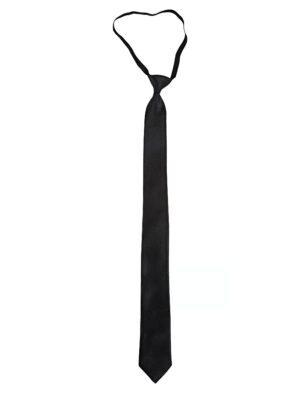 Kostümzubehör Krawatte shiny schwarz