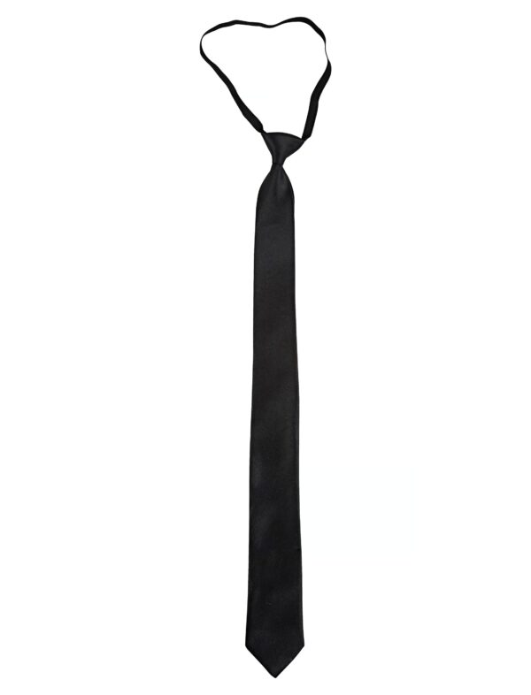 Kostümzubehör Krawatte shiny schwarz