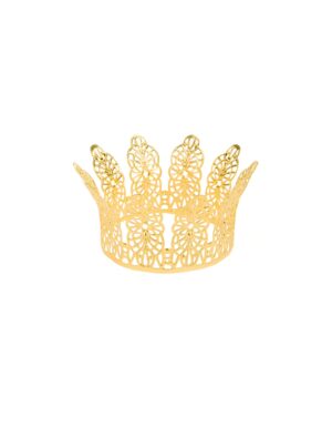 Kostümzubehör Krone filigran gold