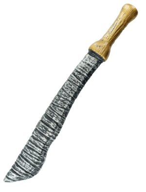 Kostümzubehör Kurzschwert Römer 50cm schwarz/silber