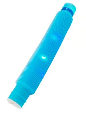 Kostümzubehör LED Röhre ausziehbar blau