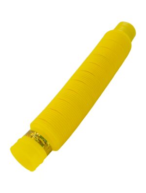 Kostümzubehör LED Röhre ausziehbar gelb