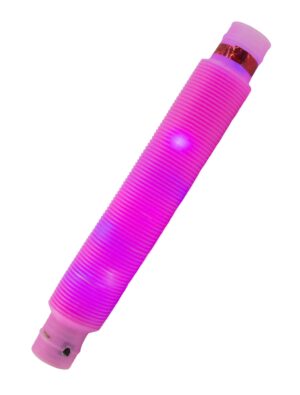 Kostümzubehör LED Röhre ausziehbar pink