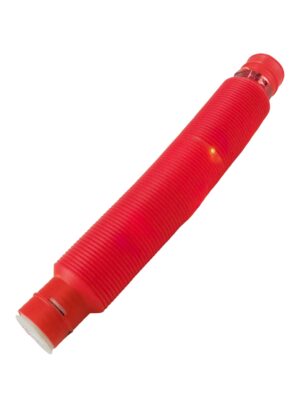 Kostümzubehör LED Röhre ausziehbar rot