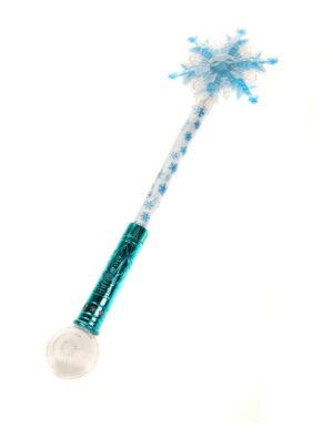 Kostümzubehör LED Stab Schneeflocke Farbe: blau