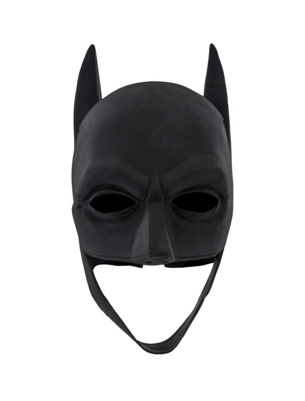Kostümzubehör Latexmaske Fledermaus schwarz