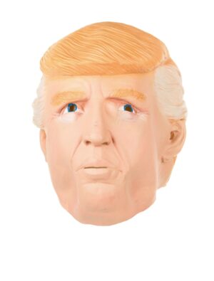 Kostümzubehör Latexmaske Präsident Farbe: blond