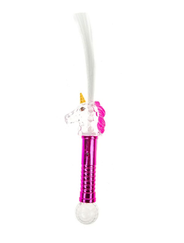 Kostümzubehör Leuchtstab Einhorn Farbe: pink