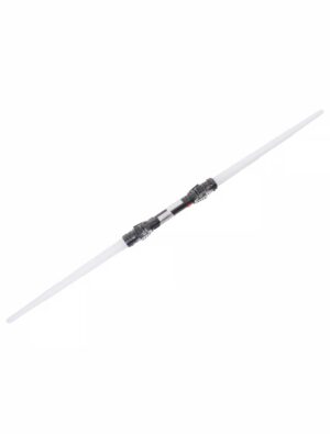 Kostümzubehör Lichtschwert Space mit Sound & Vibration 140cm Kinder schwarz/weiß