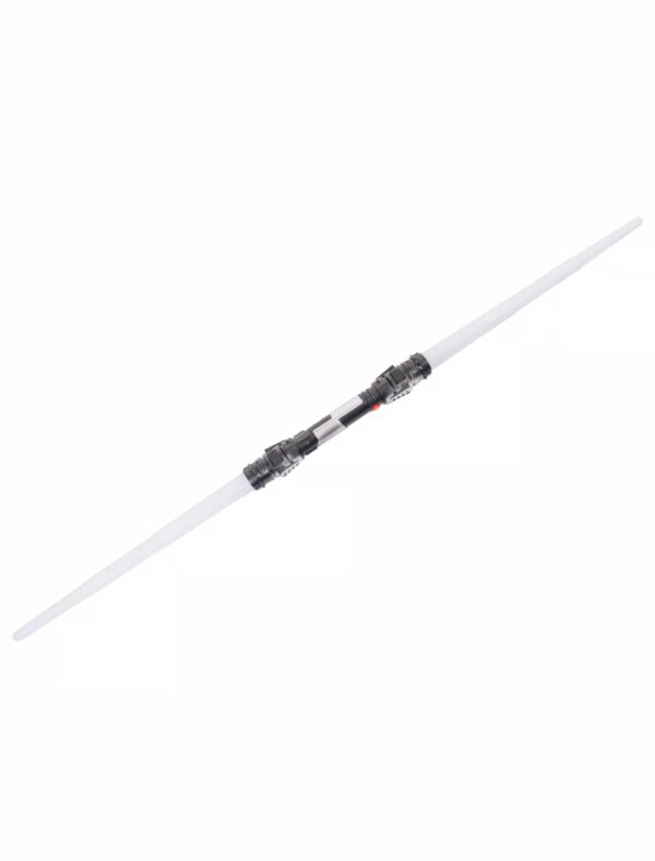 Kostümzubehör Lichtschwert Space mit Sound & Vibration 140cm Kinder schwarz/weiß