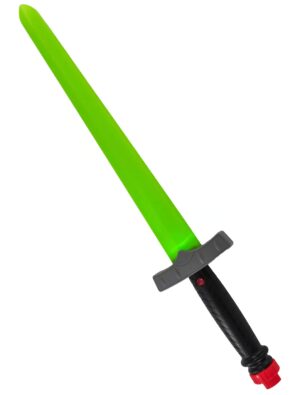 Kostümzubehör Lichtschwert mit Sound 65cm Kinder grün