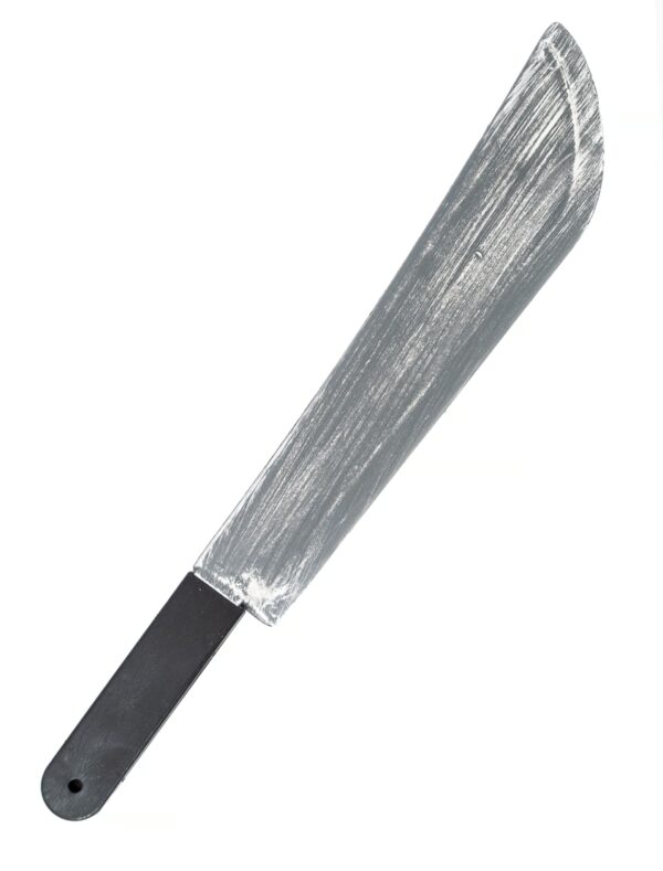 Kostümzubehör Machete silber 53cm