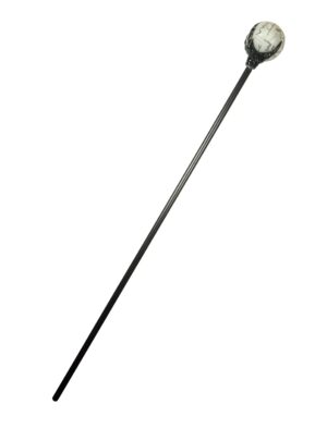 Kostümzubehör Magischer Stab 122cm Farbe: schwarz