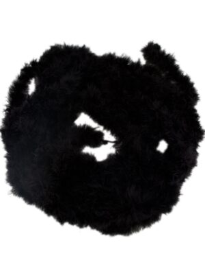 Kostümzubehör Marabu Boa 10m schwarz