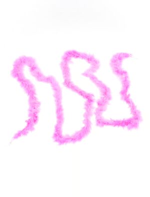 Kostümzubehör Marabu Boa 2m pink