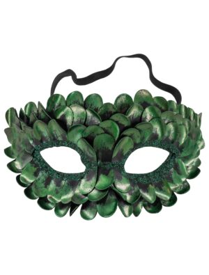 Kostümzubehör Maske Fabelwesen grün