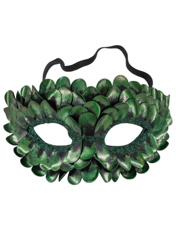 Kostümzubehör Maske Fabelwesen grün