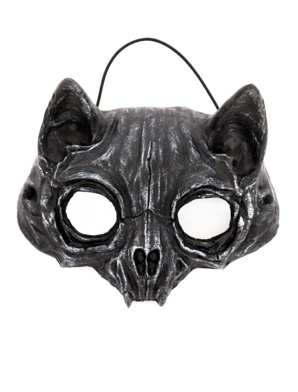 Kostümzubehör Maske Fledermaus Schaumstoff Farbe: schwarz