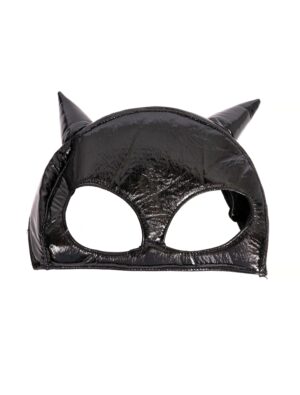 Kostümzubehör Maske Fledermaus schwarz