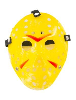 Kostümzubehör Maske Hockey gelb