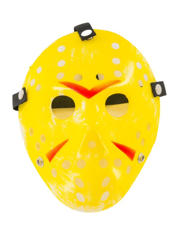 Kostümzubehör Maske Hockey gelb