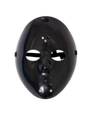 Kostümzubehör Maske Hockey schwarz