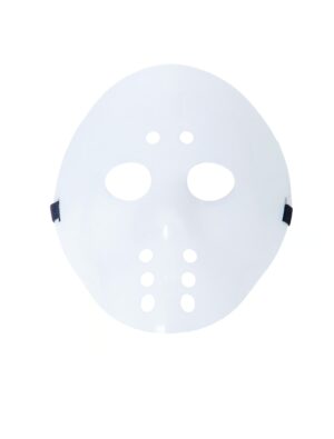 Kostümzubehör Maske Hockey weiß
