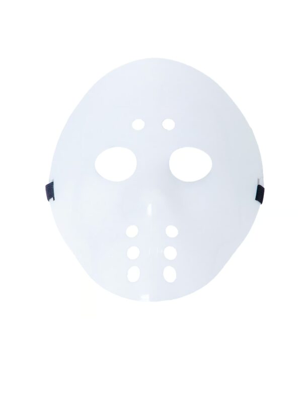 Kostümzubehör Maske Hockey weiß