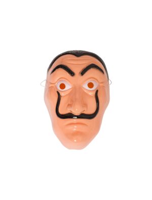 Kostümzubehör Maske Salvador Farbe: schwarz/beige