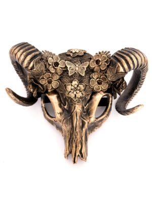 Kostümzubehör Maske Steampunk Ochse gold