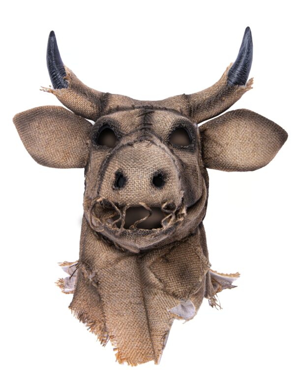 Kostümzubehör Maske Stier Farbe: keine Farbe