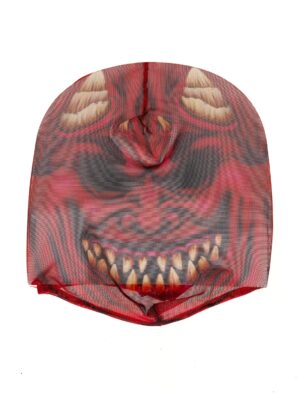 Kostümzubehör Maske Teufel rot