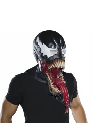 Kostümzubehör Maske Venom overhead  schwarz/weiß/rot one size