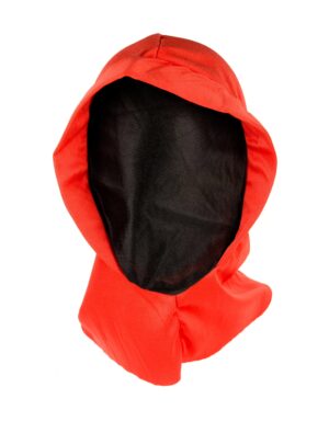 Kostümzubehör Maske ohne Gesicht rot