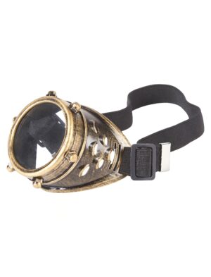 Kostümzubehör Monokel Steampunk gold