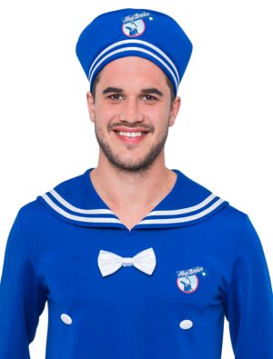 Kostümzubehör Mütze Ahoj-Brause blau one size