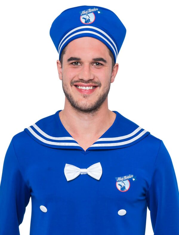 Kostümzubehör Mütze Ahoj-Brause blau one size