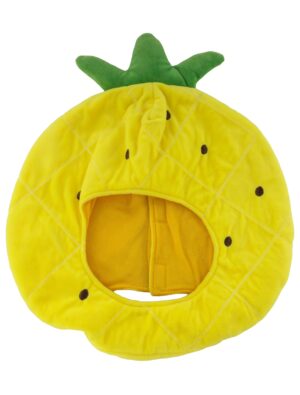 Kostümzubehör Mütze Ananas gelb/grün one size
