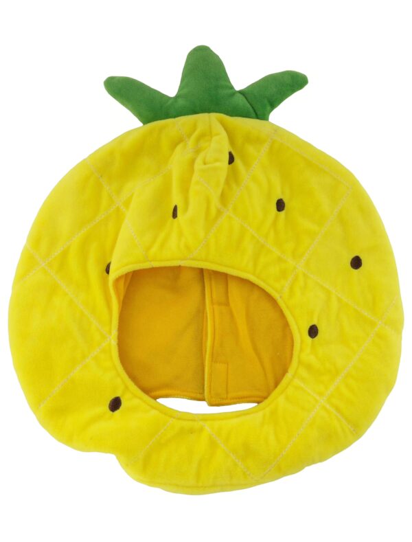 Kostümzubehör Mütze Ananas gelb/grün one size