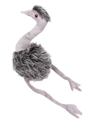 Kostümzubehör Mütze Emu Farbe: grau