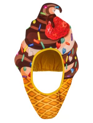 Kostümzubehör Mütze Fast Food Eis bunt one size Farbe: bunt