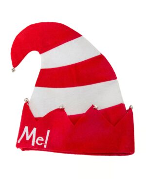 Kostümzubehör Mütze Kiss Me rot/weiß