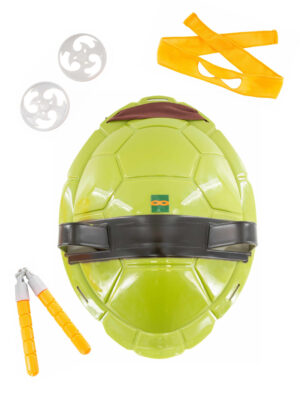 Kostümzubehör Mutant Ninja Set 4-tlg. Kinder grün