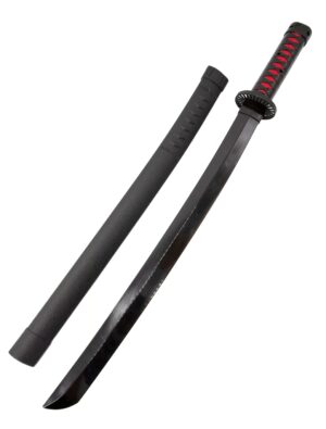 Kostümzubehör Ninjaschwert 68cm schwarz