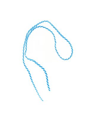 Kostümzubehör Ordenskordel blau/weiß