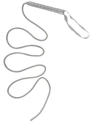 Kostümzubehör Peitsche 180cm silber
